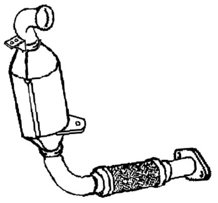 Klarius 390446 - Catalyst & Dpf Combined  - Fits Ford C-Max II 1.6TDCi