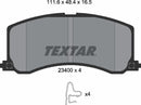 Textar Brake Pad Set - 2340001