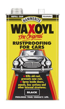 Hammerite Waxoyl Black Paint - 5L