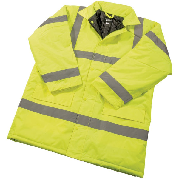 High Visibility Traffic Jacket, Size XXL
