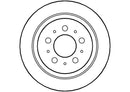 Disctech Brake Disc - Fits Iveco, Volvo - ABD2735 - Rear Axle