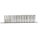 Draper Expert 1/2"13pc Imp. Deep Socket Rail - 16500
