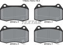 Textar Brake Pad Set - 2314201