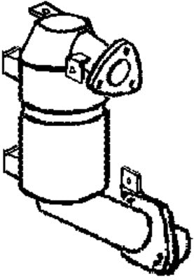 Klarius 322955 - Catalyst Type Approved Withpip  - Fits Toyota RAV4 2.2D-4D