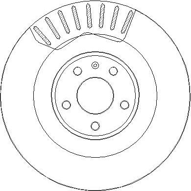 Disctech Brake Disc - Fits Audi - ABD3427 - Rear Axle