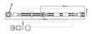 Borg & Beck Brake Hose Part No -BBH8772