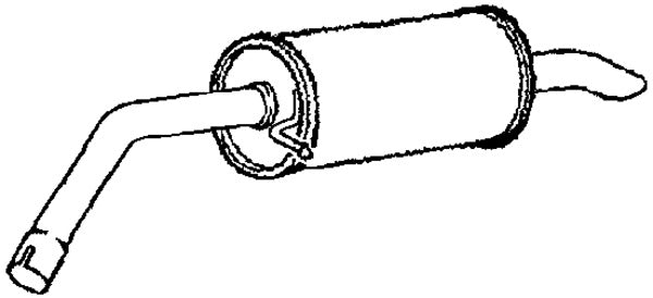Klarius LR246K - Box With Tail Pipe Right Hand