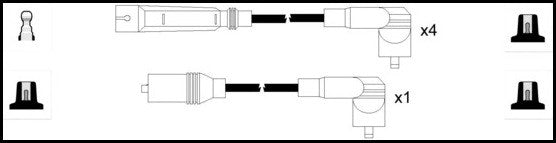 ElectroSpark Ignition Lead Set - OEK742