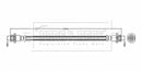 Borg & Beck Brake Hose Part No -BBH8871