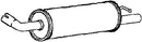 Klarius BM433J - Box With Tail Pipe Left Hand
