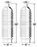 Borg & Beck Steering Gaiter Kit Part No -BSG3302