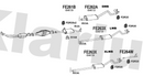 Klarius FE261B - Box With Centre Pipe  - Fits Ford Transit 2.0i