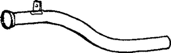 Klarius MZ327M - Centre Pipe