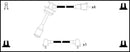 Lucas Ignition Lead Set - LUC7224