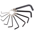 Draper MM HEX Key Set ON Ring 10pc - 33655