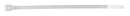 HELLA 8HL 707 877-091 Cable Tie - Length: 200mm - Width: 3.6mm - Natural - Quantity: 100