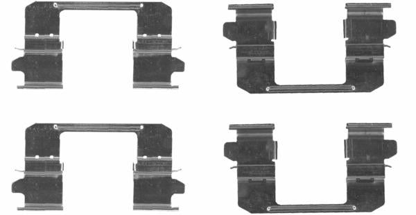 Textar Brake Pad Fitting Kit - 82542600