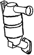 Klarius 322457 - Catalyst Type Approved Withpip  - Fits Renault LAGUNA II (BG0/1_)