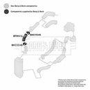 Borg & Beck Turbo Hose Part No -BTH1416