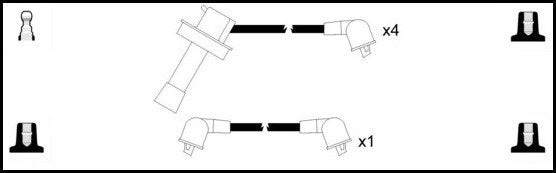 ElectroSpark Ignition Lead Set - OEK345