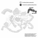 Borg & Beck Turbo Hose Part No -BTH1281