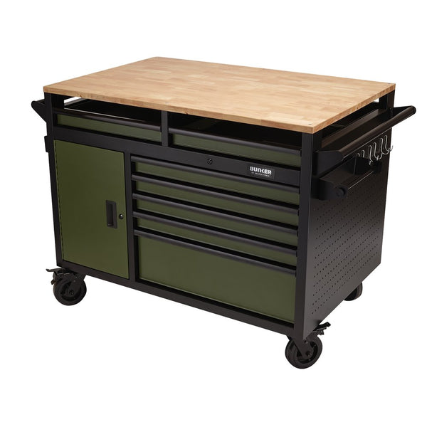 Draper 48" 14 Drawer Multi-Functgreen - 8269