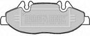 Borg & Beck Front Brake Pad Set -BBP1949