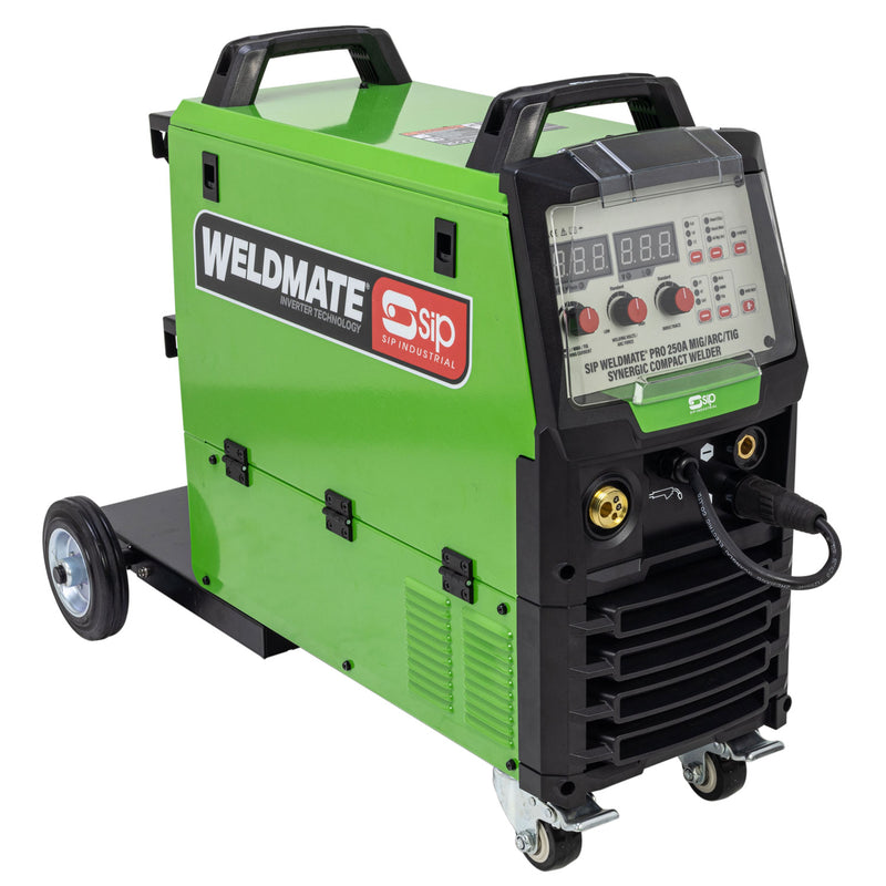 SIP WELDMATE® PRO 250A MIG/ARC/TIG Synergic Compact Welder