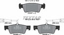 Textar Brake Pad Set - 2436701