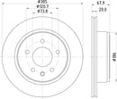 Mintex Brake Discs fits -Daimler Jaguar V305:5 MDC1073 (also fits other vehicles)