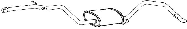 Klarius VW913T - Box With Tail Pipe