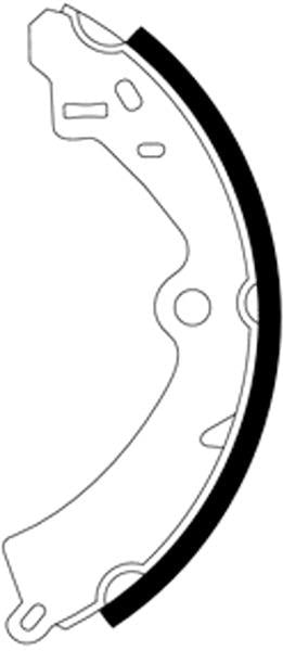 Mintex Brake Shoes fits -Suzuki MFR354 (also fits other vehicles)