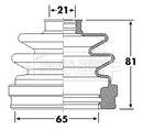 Borg & Beck Cv Joint Boot Kit Part No -BCB6299