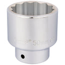 Draper Expert 50mm 12pt Socket 3/4DR Bulk - 16707