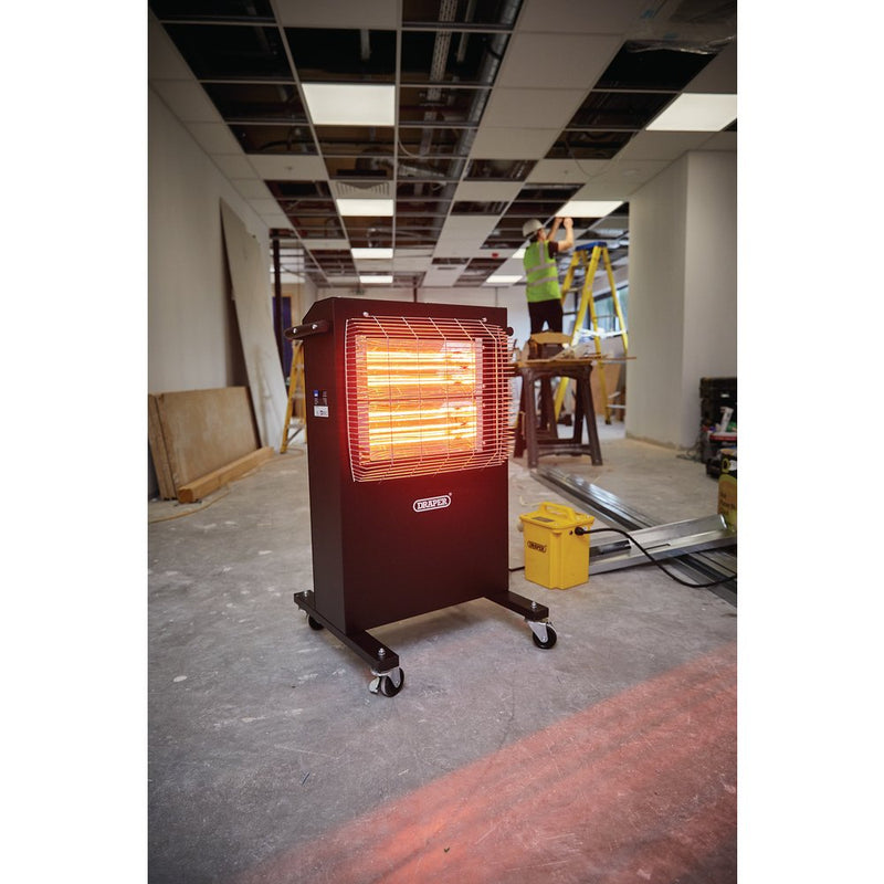 Draper 2.4Kw 110V Ired Rubyqtz Heatr - 4746