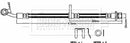 Borg & Beck Brake Hose Part No -BBH8574