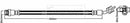 Borg & Beck Brake Hose Part No -BBH8111