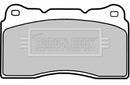 Borg & Beck Brake Pad Set - BBP1784