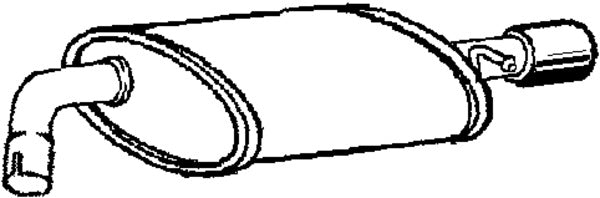 Klarius JR322Q - Box With Tail Pipe Right Hand