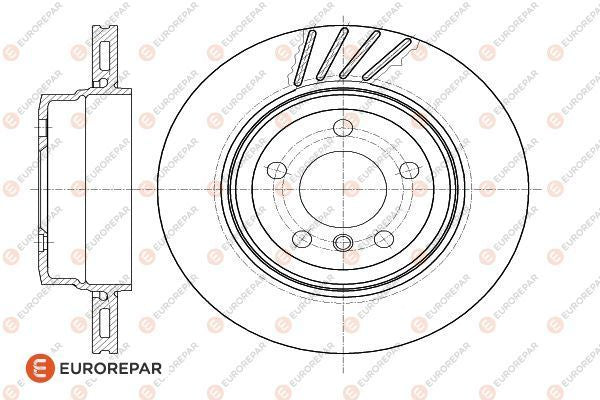 Eurorepar Brake Disc - 1622811480