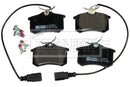 Borg & Beck Brake Pad - Rear - bbp2445