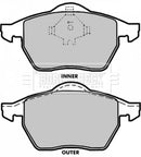 Borg & Beck Brake Pad Set - BBP1696