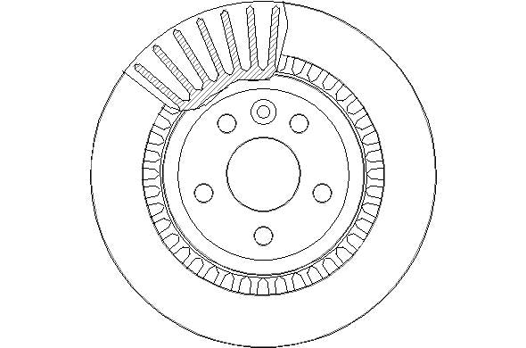 Disctech Brake Disc - Fits Bmw, Volvo - ABD3109 - Rear Axle