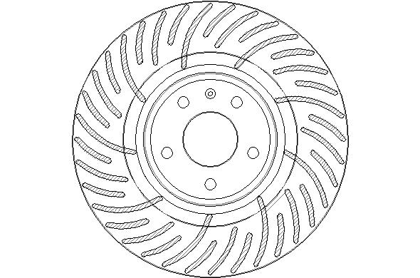 Disctech Brake Disc - Fits Audi - ABD2975 - Front Axle
