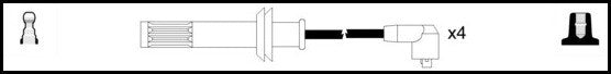 ElectroSpark Ignition Lead Set - OEK086