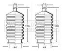 First Line Steering Gaiter Kit Part No -FSG3015