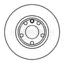 Borg & Beck Brake Disc Pair Part No -BBD4963