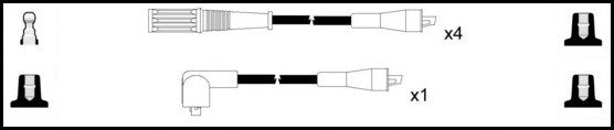 ElectroSpark Ignition Lead Set - OEK922