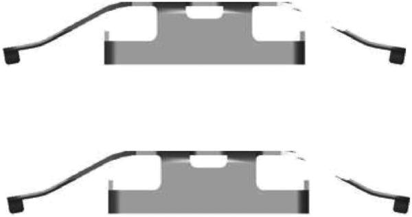 Mintex Brake Fitting Kit fits - MBA1682 (also fits other vehicles)