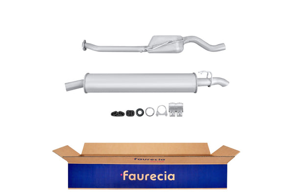 FAURECIA 8LD 366 035-831 Rear Muffler - Easy2Fit® Kit - fits TOYOTA HIACE III
